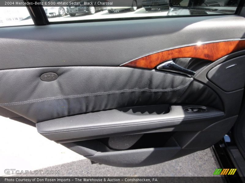 Black / Charcoal 2004 Mercedes-Benz E 500 4Matic Sedan