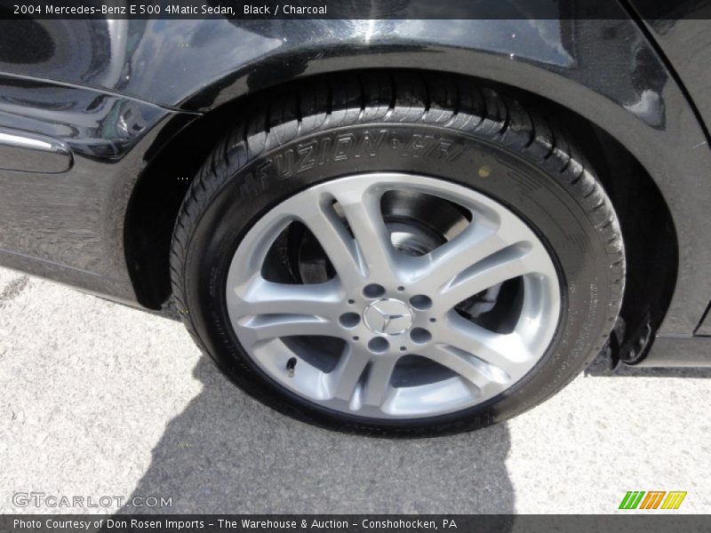 Black / Charcoal 2004 Mercedes-Benz E 500 4Matic Sedan