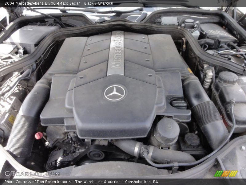 Black / Charcoal 2004 Mercedes-Benz E 500 4Matic Sedan