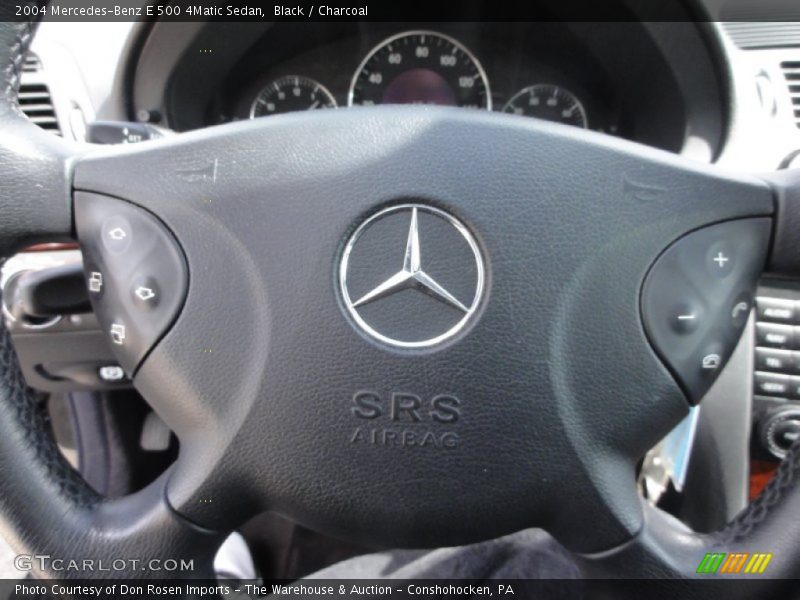 Black / Charcoal 2004 Mercedes-Benz E 500 4Matic Sedan