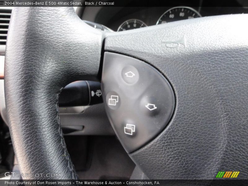 Black / Charcoal 2004 Mercedes-Benz E 500 4Matic Sedan