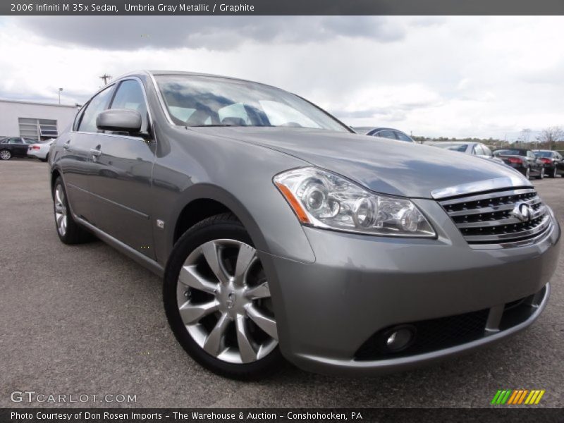Umbria Gray Metallic / Graphite 2006 Infiniti M 35x Sedan