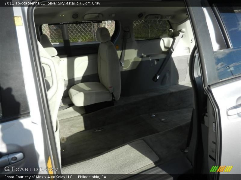 Silver Sky Metallic / Light Gray 2011 Toyota Sienna LE