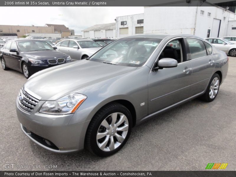 Umbria Gray Metallic / Graphite 2006 Infiniti M 35x Sedan