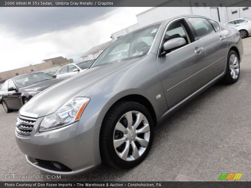 Umbria Gray Metallic / Graphite 2006 Infiniti M 35x Sedan