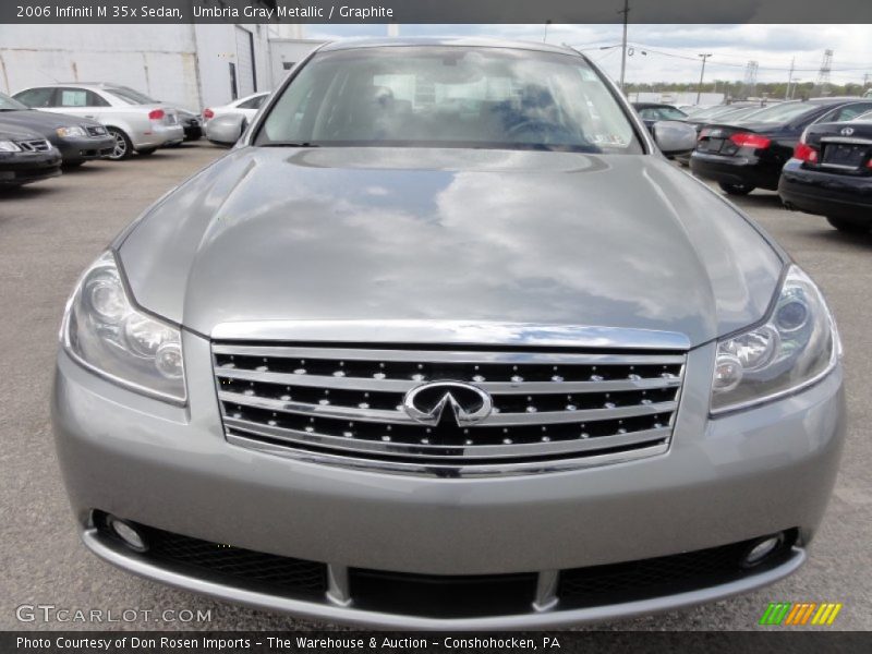 Umbria Gray Metallic / Graphite 2006 Infiniti M 35x Sedan