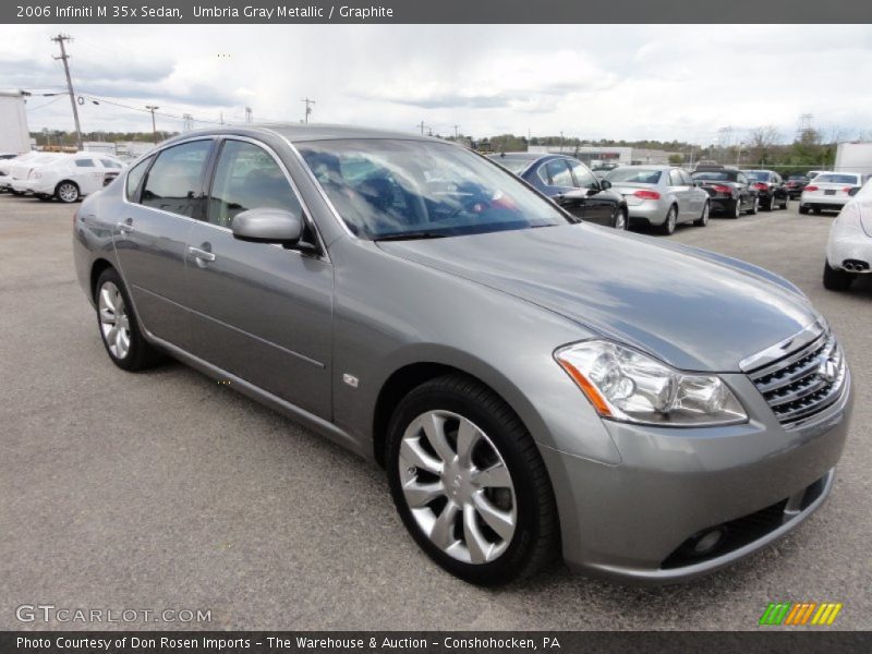 Umbria Gray Metallic / Graphite 2006 Infiniti M 35x Sedan