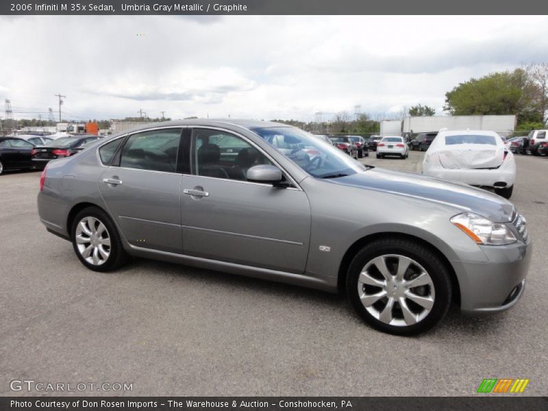 Umbria Gray Metallic / Graphite 2006 Infiniti M 35x Sedan