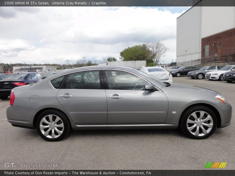 Umbria Gray Metallic / Graphite 2006 Infiniti M 35x Sedan