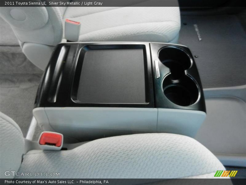 Silver Sky Metallic / Light Gray 2011 Toyota Sienna LE