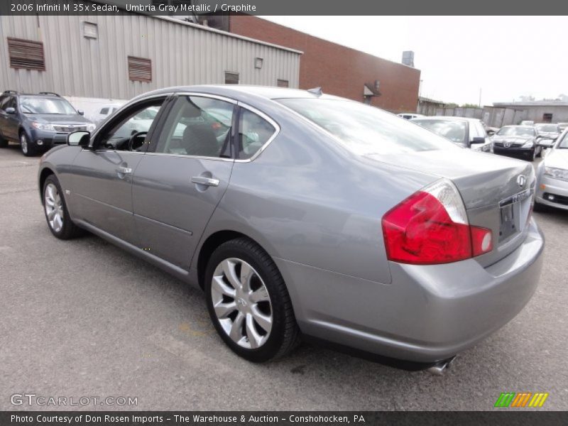 Umbria Gray Metallic / Graphite 2006 Infiniti M 35x Sedan