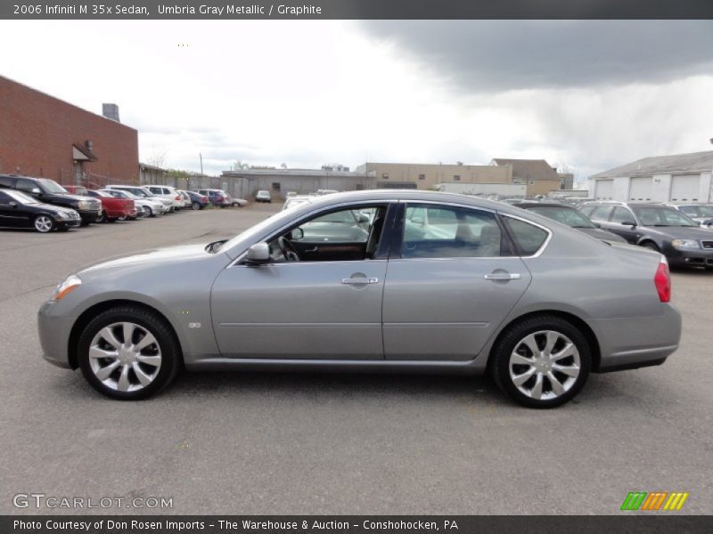 Umbria Gray Metallic / Graphite 2006 Infiniti M 35x Sedan