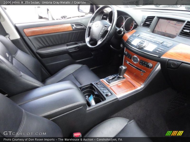 Umbria Gray Metallic / Graphite 2006 Infiniti M 35x Sedan
