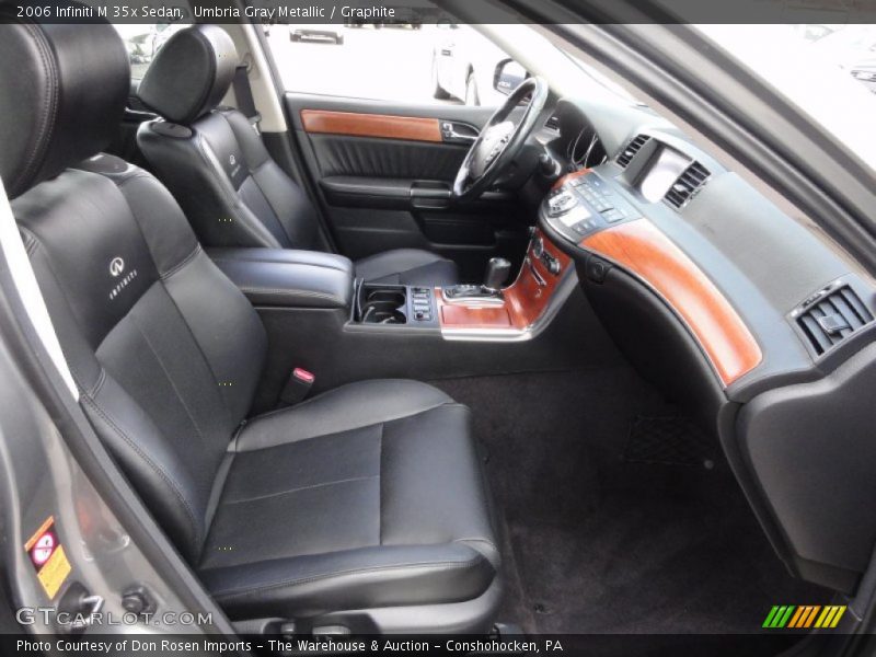 Umbria Gray Metallic / Graphite 2006 Infiniti M 35x Sedan