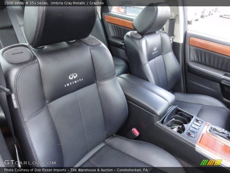 Umbria Gray Metallic / Graphite 2006 Infiniti M 35x Sedan