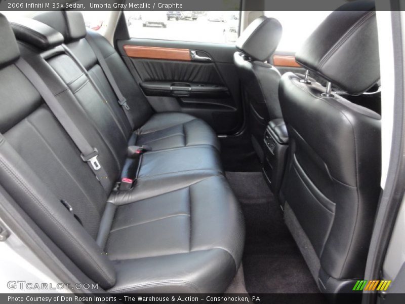 Umbria Gray Metallic / Graphite 2006 Infiniti M 35x Sedan