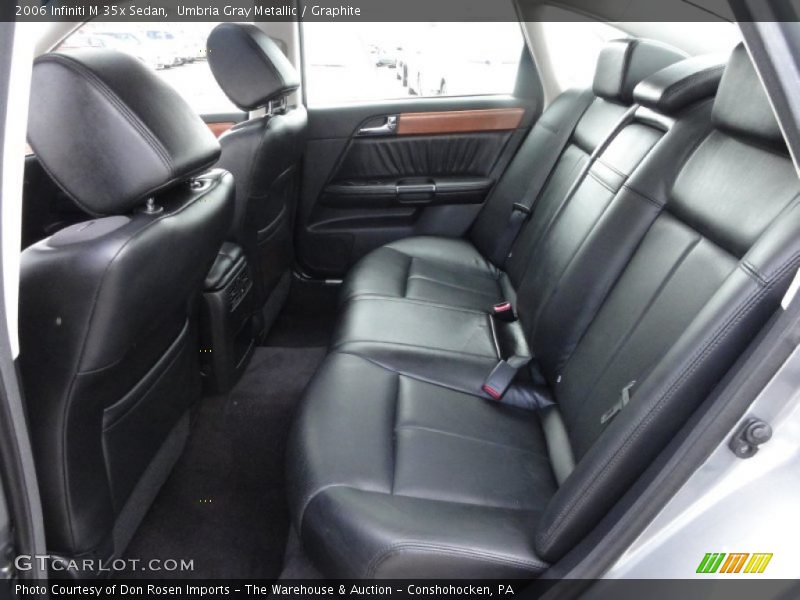 Umbria Gray Metallic / Graphite 2006 Infiniti M 35x Sedan