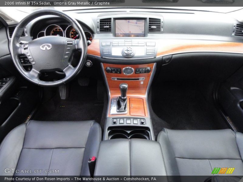 Umbria Gray Metallic / Graphite 2006 Infiniti M 35x Sedan