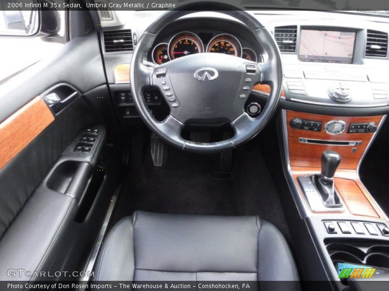 Umbria Gray Metallic / Graphite 2006 Infiniti M 35x Sedan
