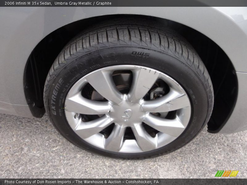 Umbria Gray Metallic / Graphite 2006 Infiniti M 35x Sedan