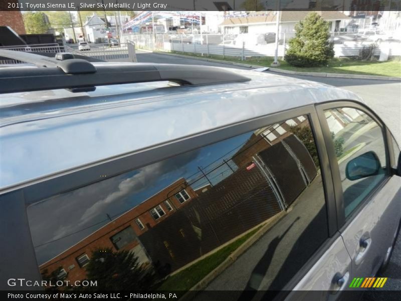 Silver Sky Metallic / Light Gray 2011 Toyota Sienna LE