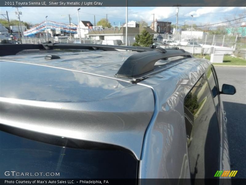 Silver Sky Metallic / Light Gray 2011 Toyota Sienna LE