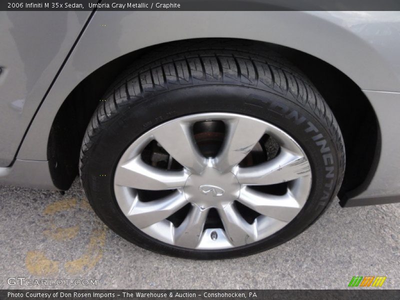 Umbria Gray Metallic / Graphite 2006 Infiniti M 35x Sedan