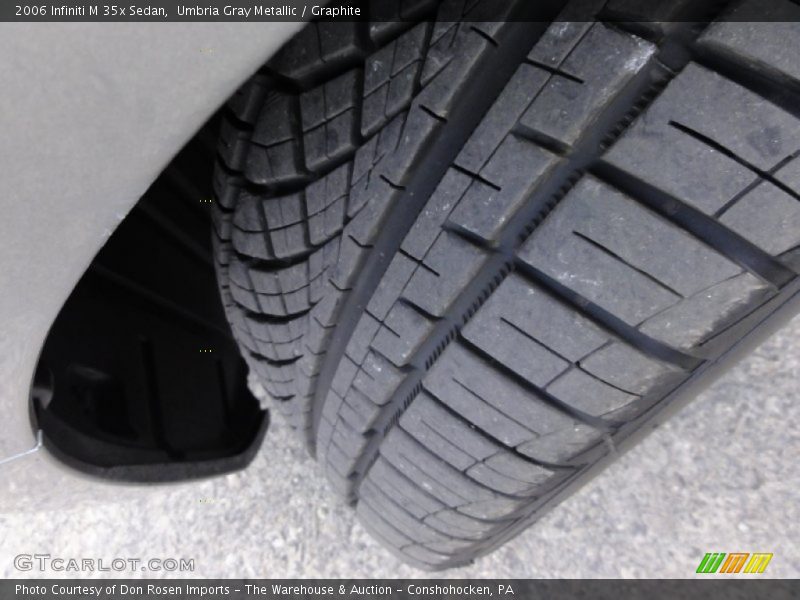 Umbria Gray Metallic / Graphite 2006 Infiniti M 35x Sedan