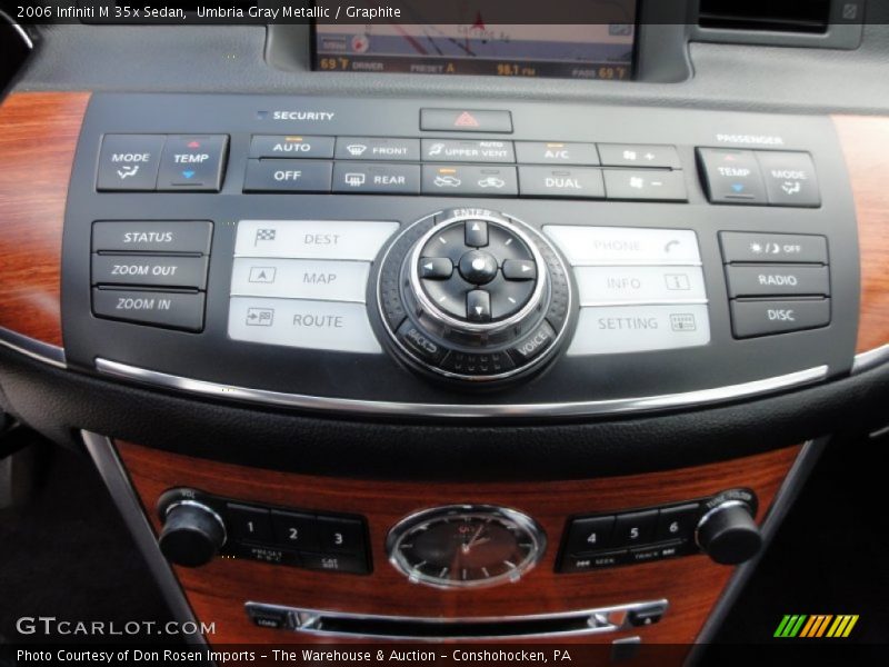 Umbria Gray Metallic / Graphite 2006 Infiniti M 35x Sedan