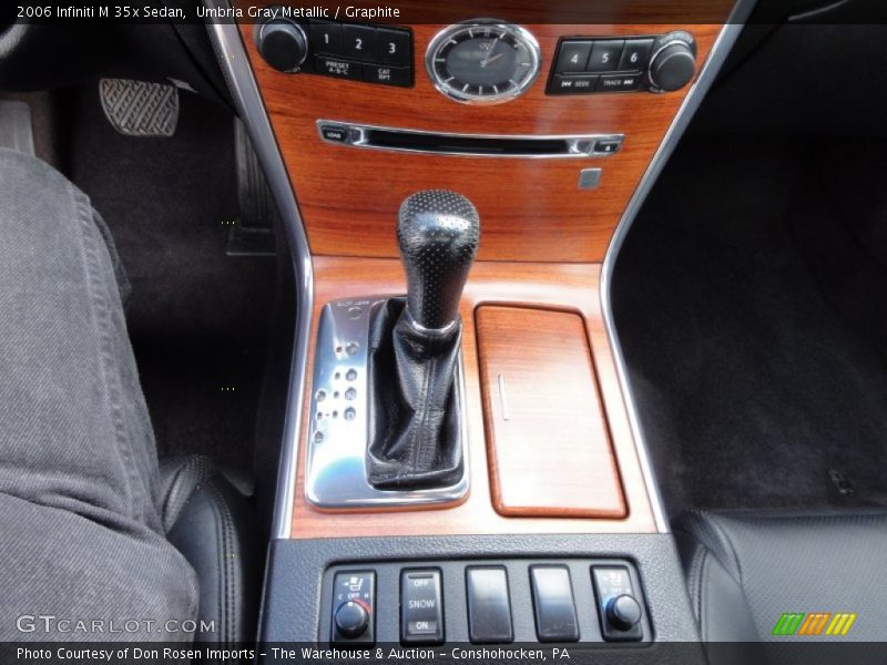 Umbria Gray Metallic / Graphite 2006 Infiniti M 35x Sedan