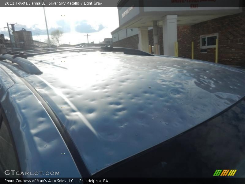 Silver Sky Metallic / Light Gray 2011 Toyota Sienna LE