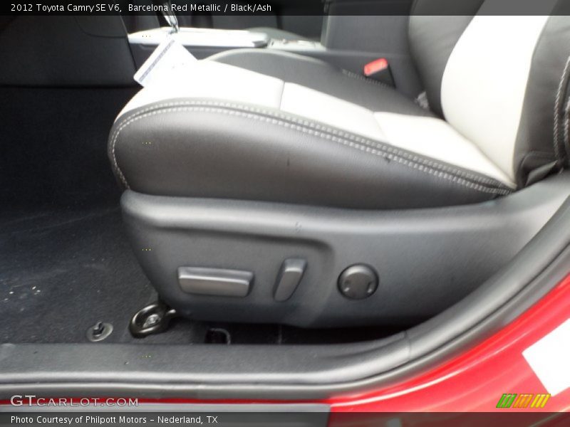 Barcelona Red Metallic / Black/Ash 2012 Toyota Camry SE V6