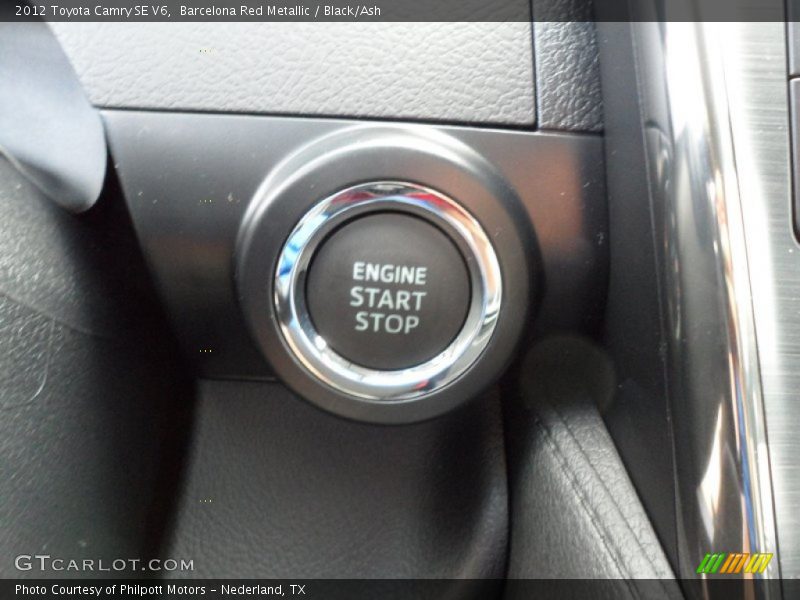 Barcelona Red Metallic / Black/Ash 2012 Toyota Camry SE V6