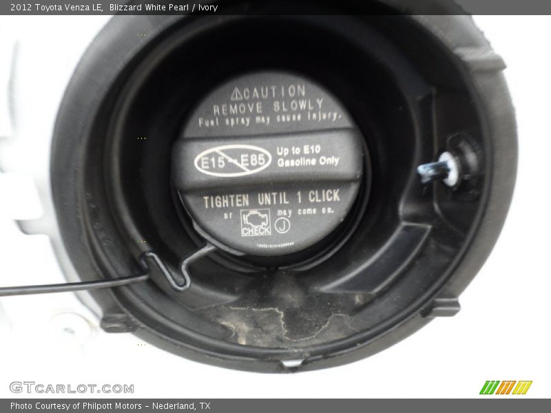 Blizzard White Pearl / Ivory 2012 Toyota Venza LE