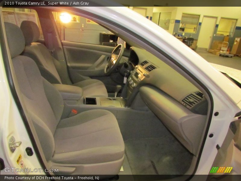 Super White / Ash Gray 2010 Toyota Camry LE