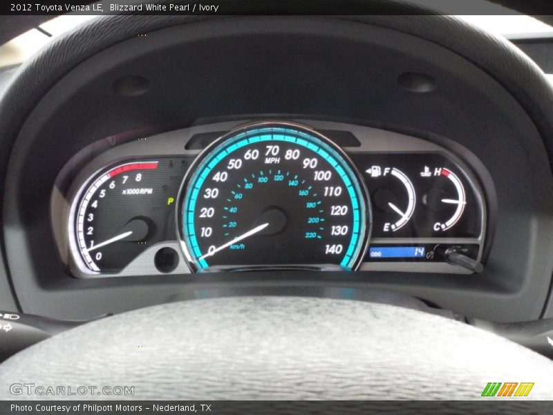 Blizzard White Pearl / Ivory 2012 Toyota Venza LE