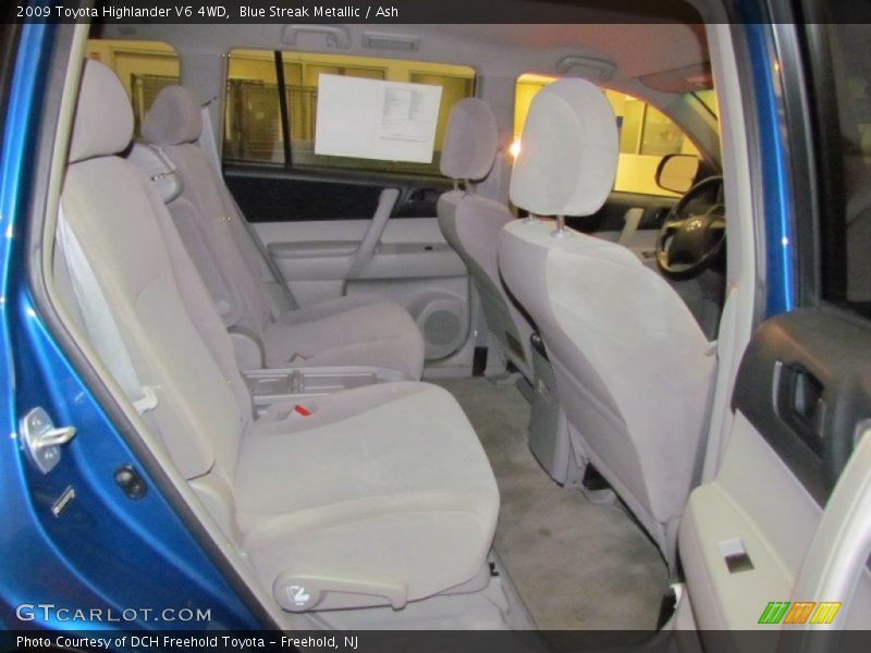 Blue Streak Metallic / Ash 2009 Toyota Highlander V6 4WD