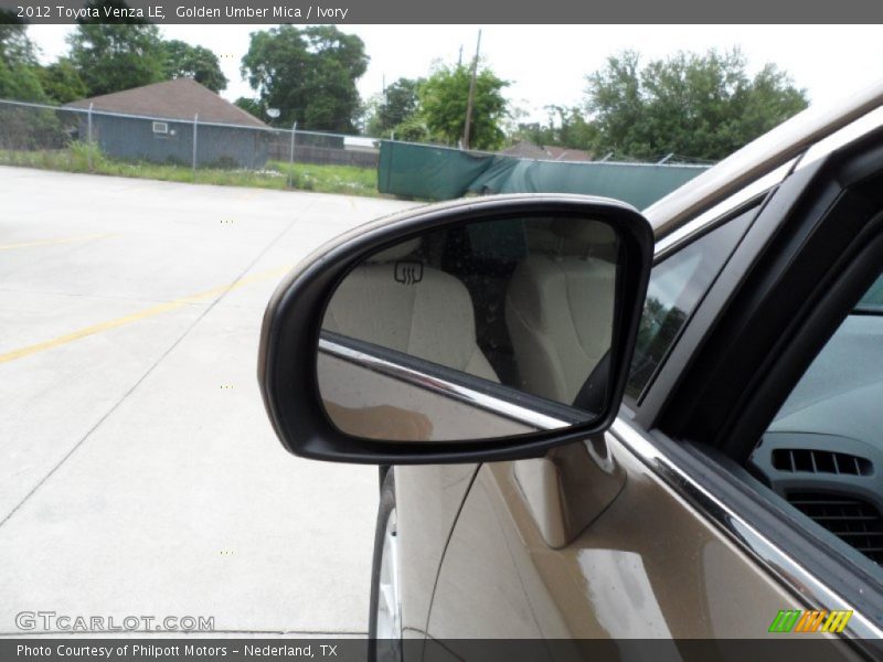 Golden Umber Mica / Ivory 2012 Toyota Venza LE