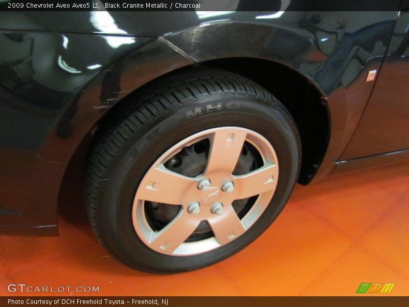 Black Granite Metallic / Charcoal 2009 Chevrolet Aveo Aveo5 LS
