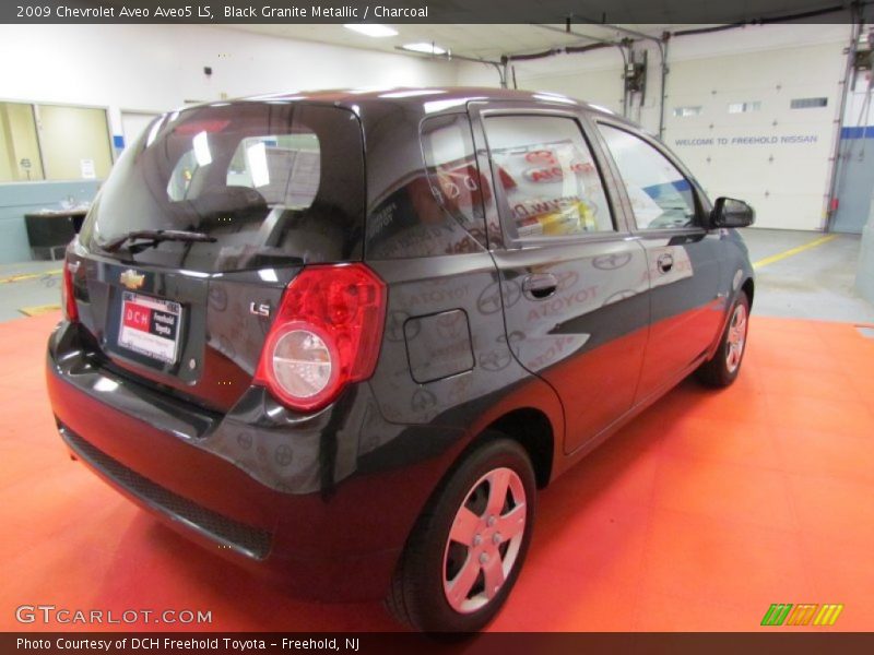 Black Granite Metallic / Charcoal 2009 Chevrolet Aveo Aveo5 LS