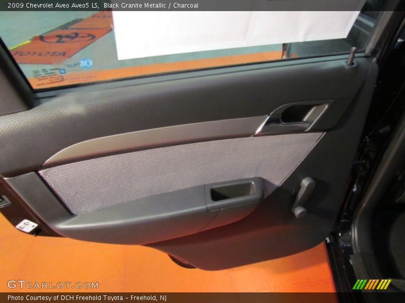 Black Granite Metallic / Charcoal 2009 Chevrolet Aveo Aveo5 LS