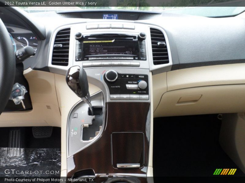 Golden Umber Mica / Ivory 2012 Toyota Venza LE