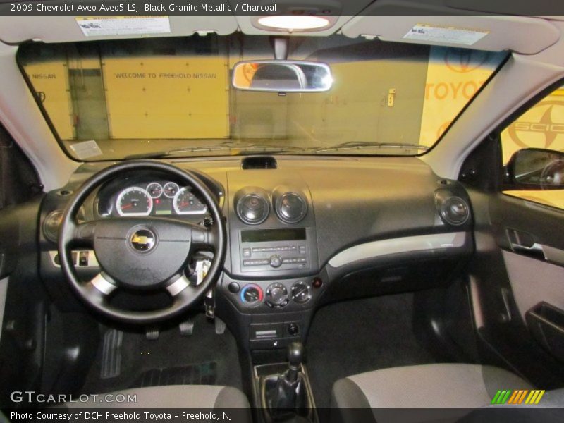 Black Granite Metallic / Charcoal 2009 Chevrolet Aveo Aveo5 LS