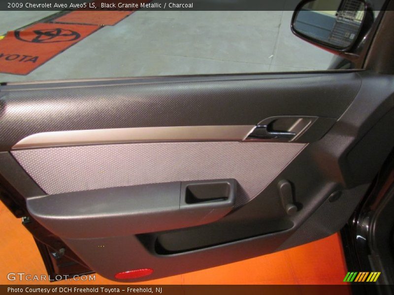 Black Granite Metallic / Charcoal 2009 Chevrolet Aveo Aveo5 LS
