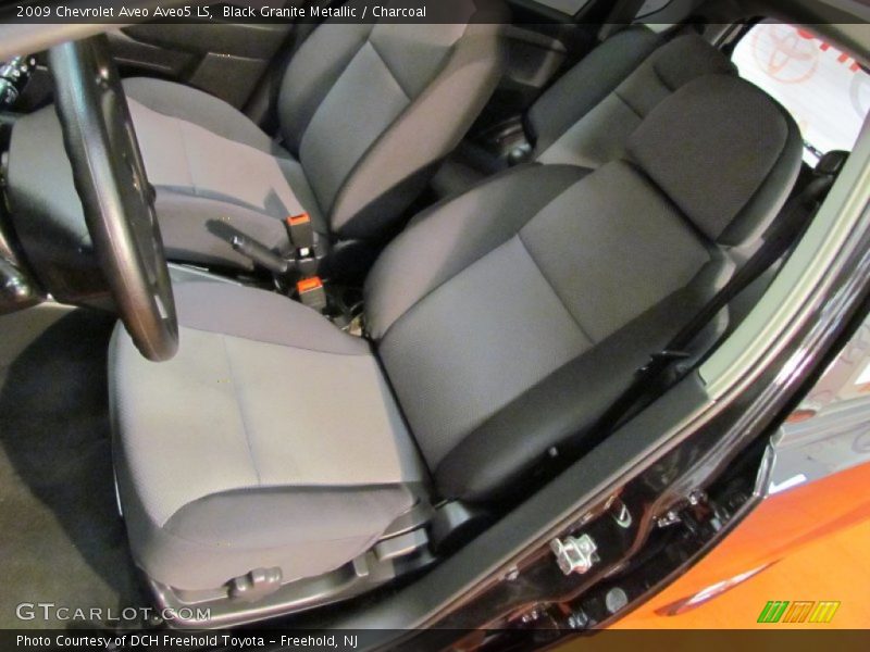 Black Granite Metallic / Charcoal 2009 Chevrolet Aveo Aveo5 LS