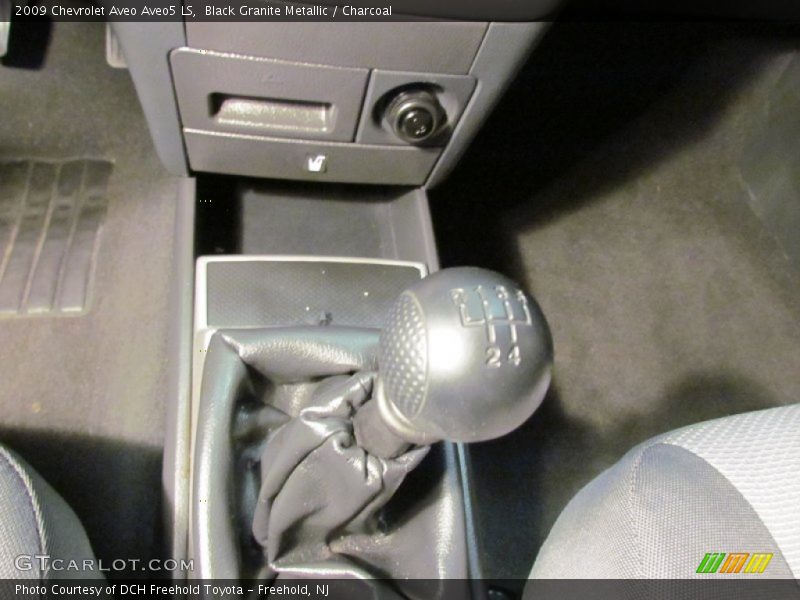 Black Granite Metallic / Charcoal 2009 Chevrolet Aveo Aveo5 LS