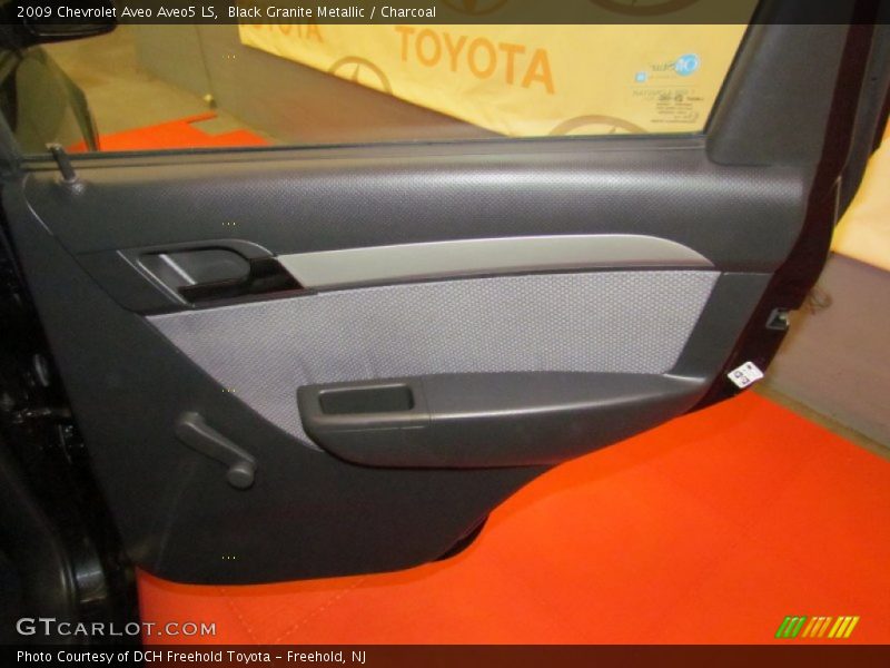 Black Granite Metallic / Charcoal 2009 Chevrolet Aveo Aveo5 LS