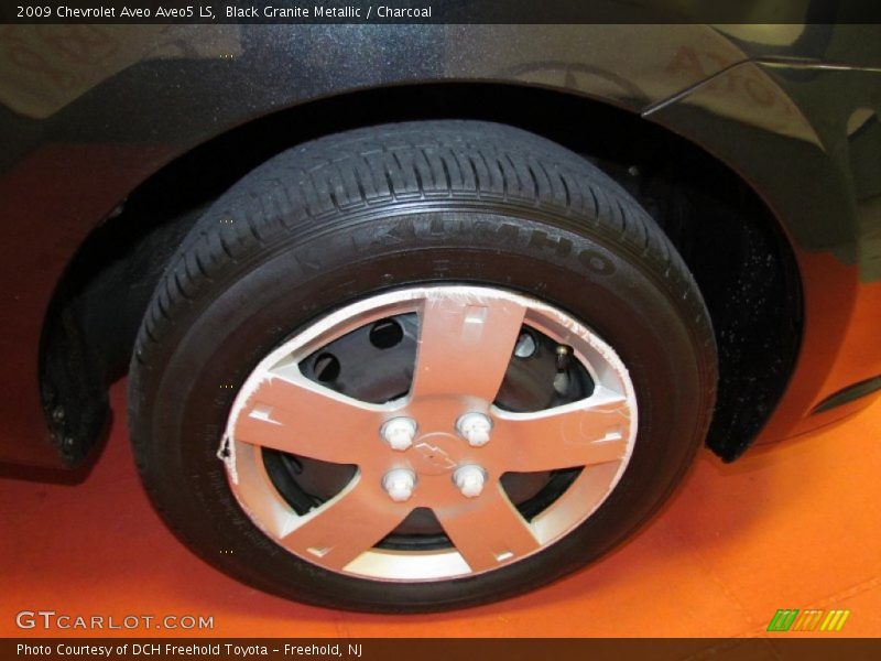 Black Granite Metallic / Charcoal 2009 Chevrolet Aveo Aveo5 LS