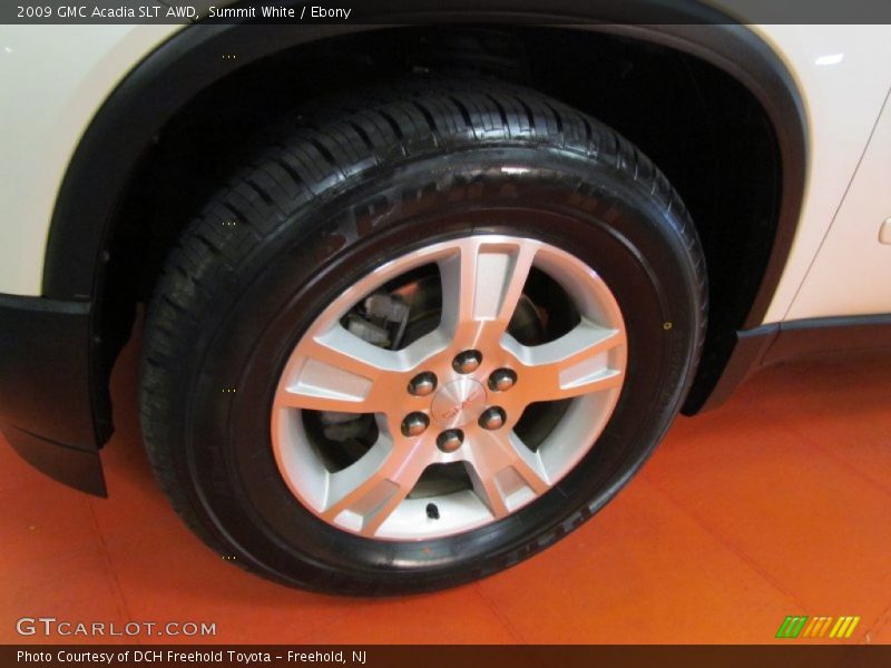 Summit White / Ebony 2009 GMC Acadia SLT AWD
