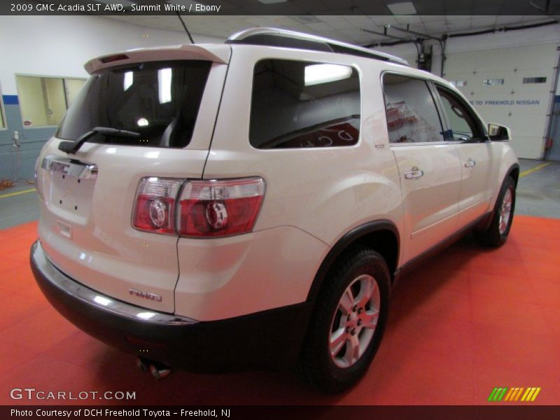 Summit White / Ebony 2009 GMC Acadia SLT AWD